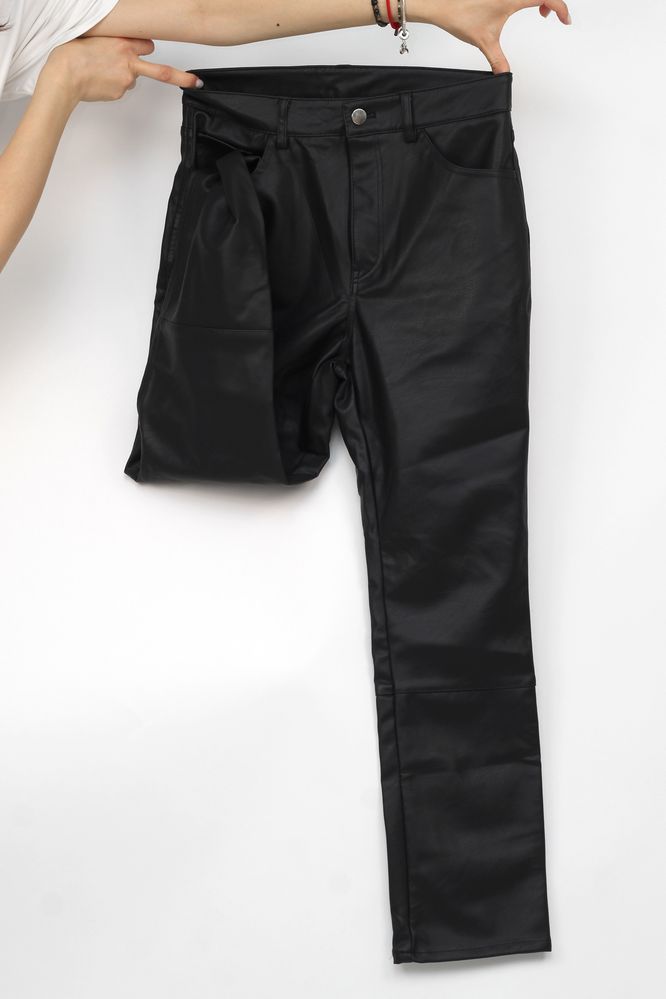 Нов кожен панталон, 38 р-р, H&M