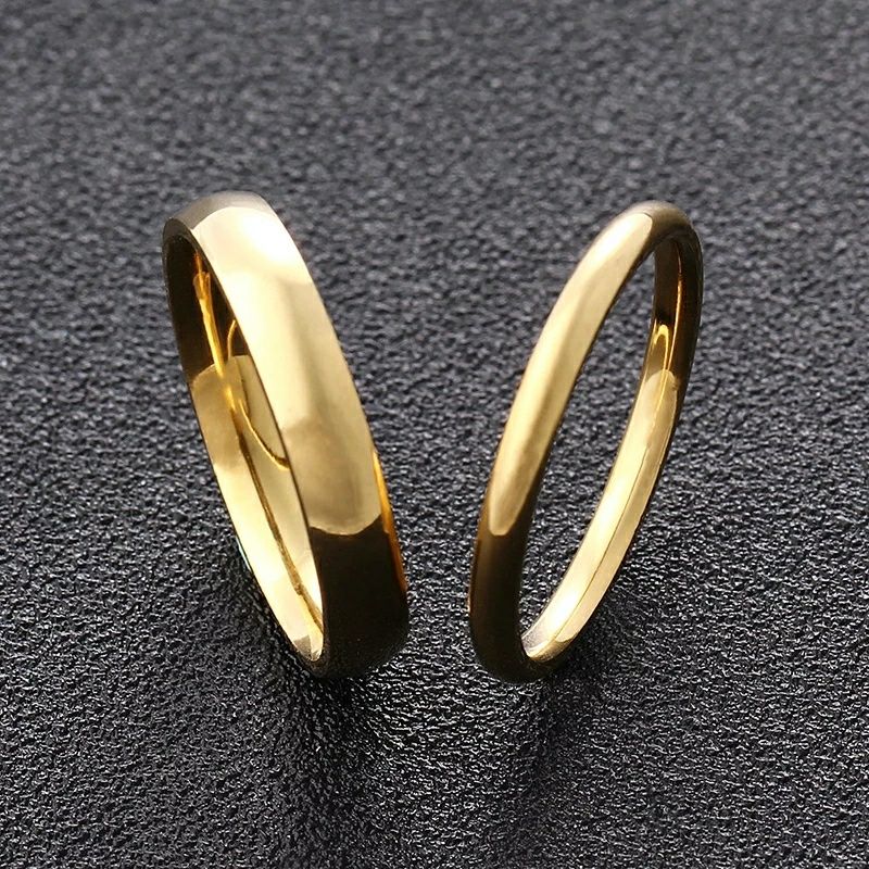 Продам позолоченные кольца обручальные ювелирный титановый сплав
