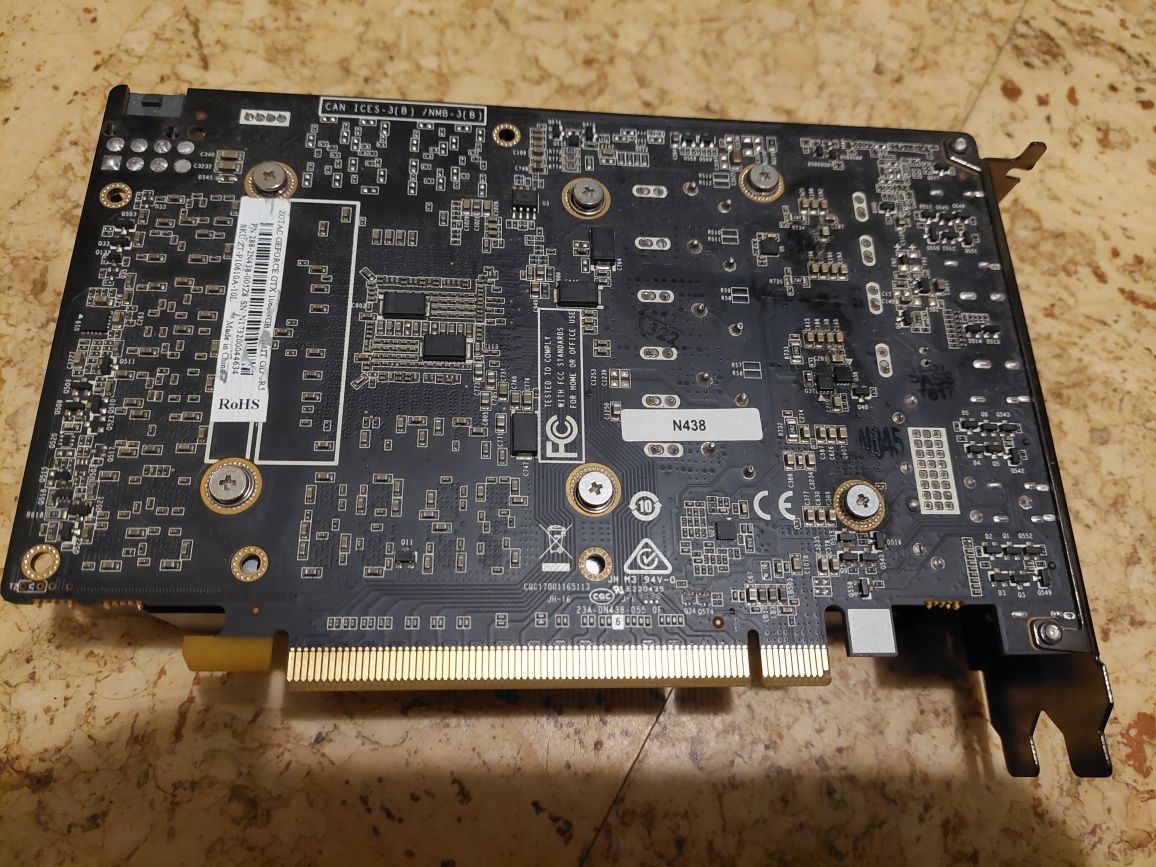 Видеокарта Zotac NVIDIA Geforce GTX 1060 3 GB