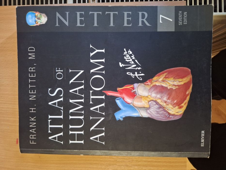 Atlas of human anatomy, Frank H. Netter, MD