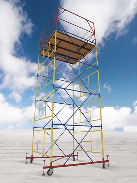 Вышка тура Леса на колесах Лесы Лиса в аренду