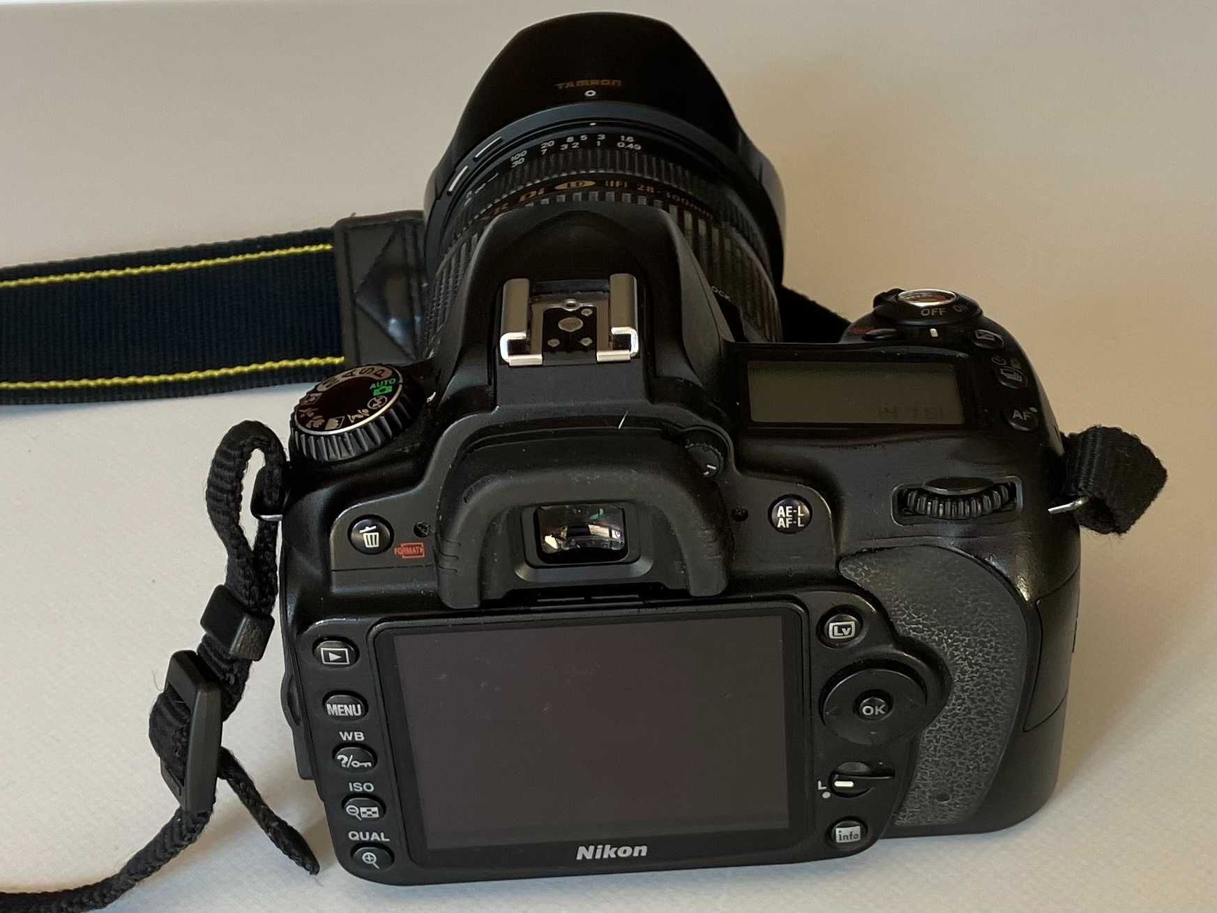 Фотоапарат Nikon D90 с обектив Tamron Aspherical 28-300 mm Macro