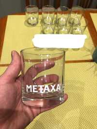 Чаши Метакса, Metaxa, 24 бр. шотеве Jegermeister 6 бр.