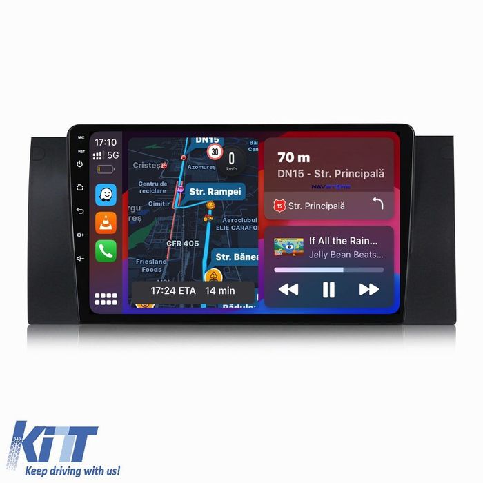 Navigatie Dedicata BMW Seria5 E39 X5 E53 (1995-2003), 9Inch, 2Gb Ram,