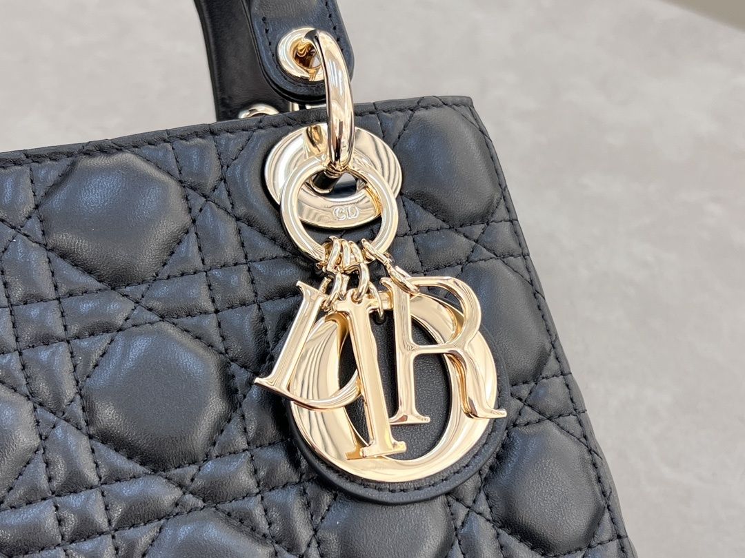 Geanta Dior 20 cm negru, Premium