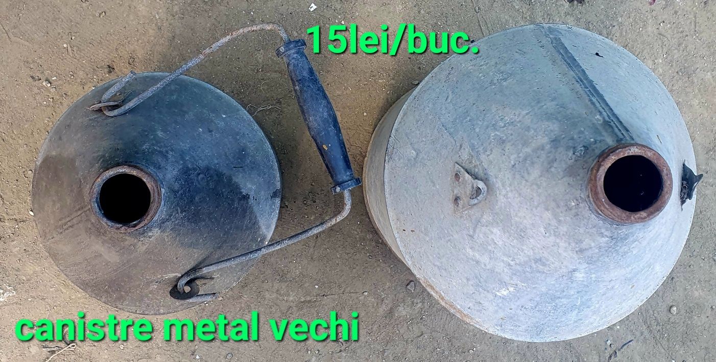 Canistre metal (vechi)