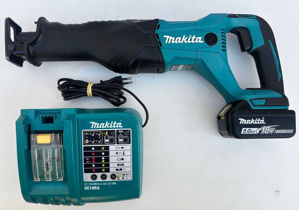 Makita DJR186 - Акумулаторен саблен трион 18V 5.0Ah