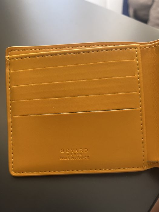 Portofel Goyard Galben