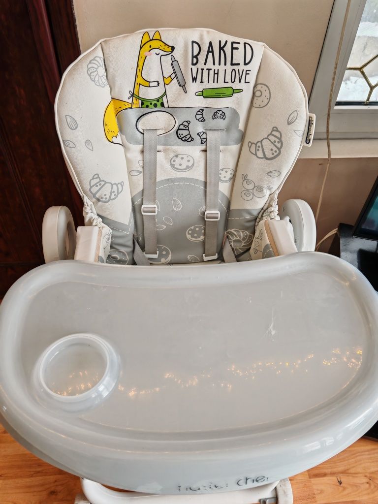 Детски стол за хранене Chipolino Master Chef