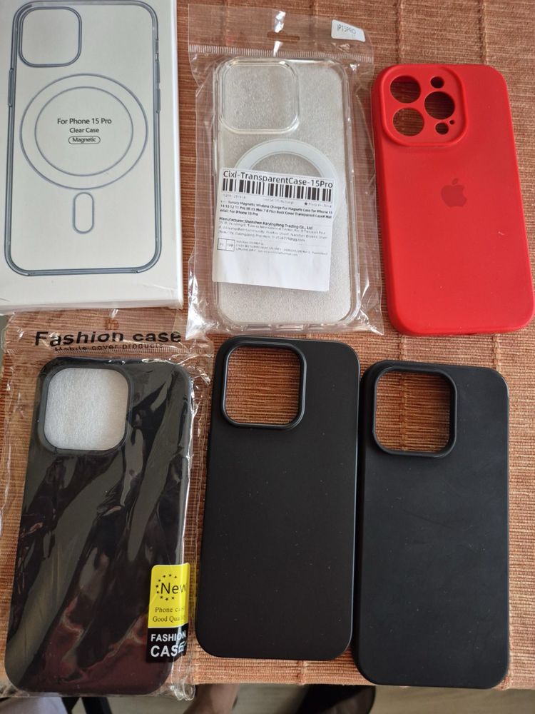 Силиконови калъфи за iPhone 15 pro
