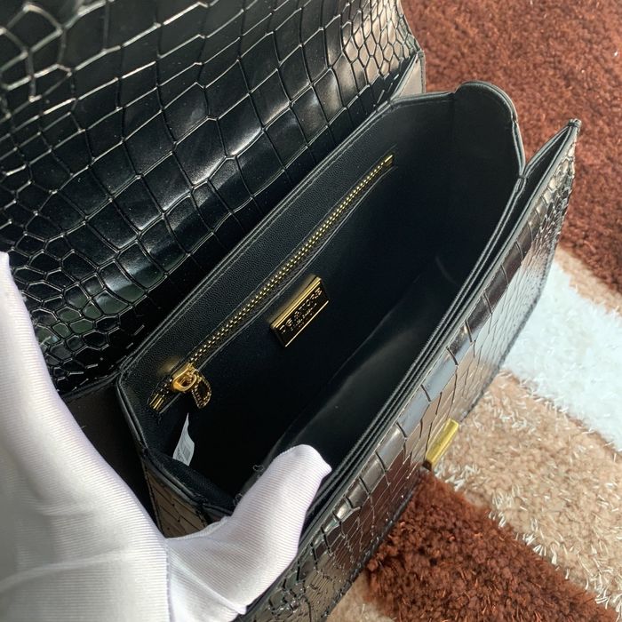 Geanta Dolce Gabbana Amore 27 cm negru, Premium