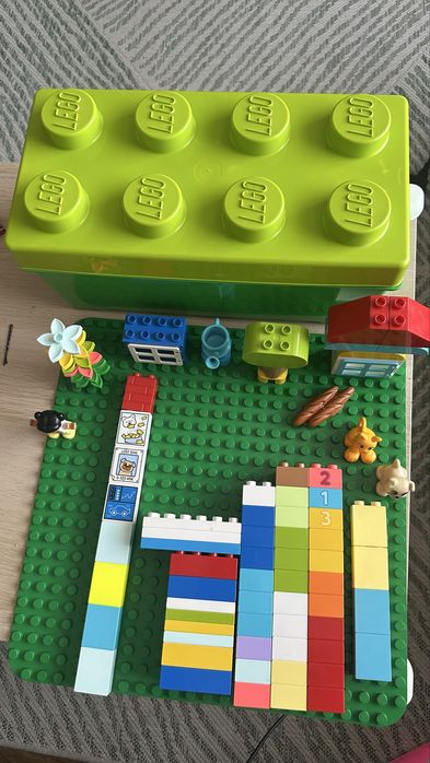 Лего Дупло детски играчки дървени инструменти количка