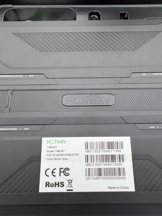 Tableta HOTWAV TAB R7 - 10.1'' 6gb Ram 256GB rugged, sigilata