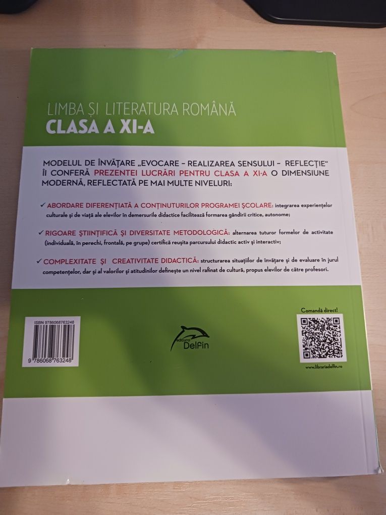 Culegere clasa a 11a limba și literatura romana