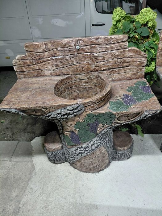 Мивка от щампован бетон