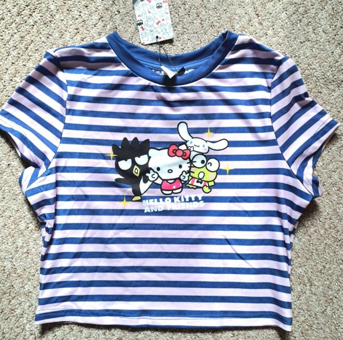 Tricou Sanrio nou cu eticheta tricou top sanrio hello kitty kuromi