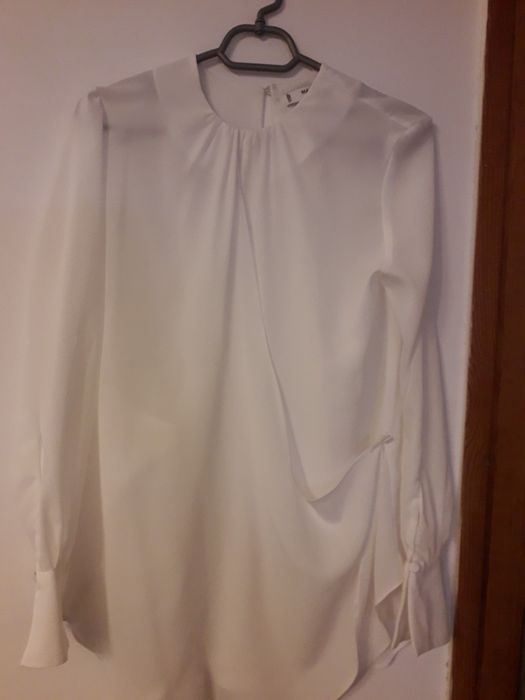 Ефирна бяла блуза Mango  xs