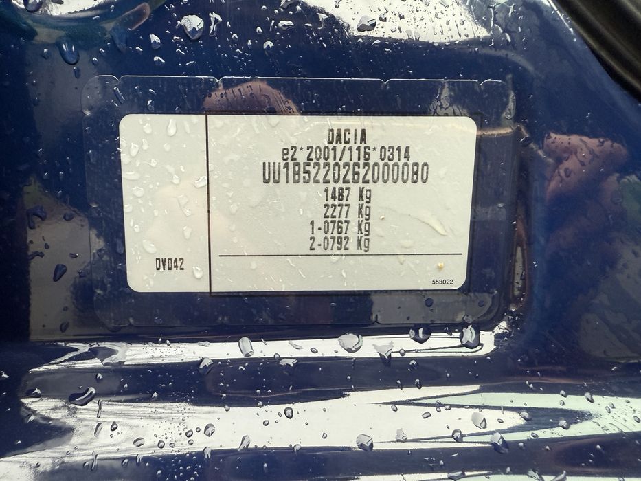 Dacia sandero2019 unic propietar ACTE VALABILE