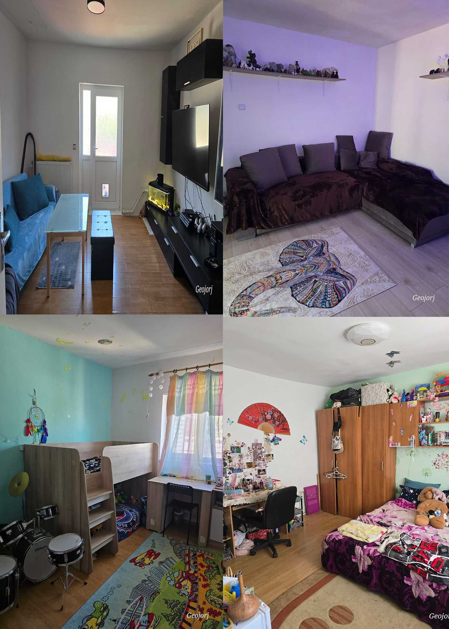 Casa 5 dormitoare+living cu 2 intrari separate