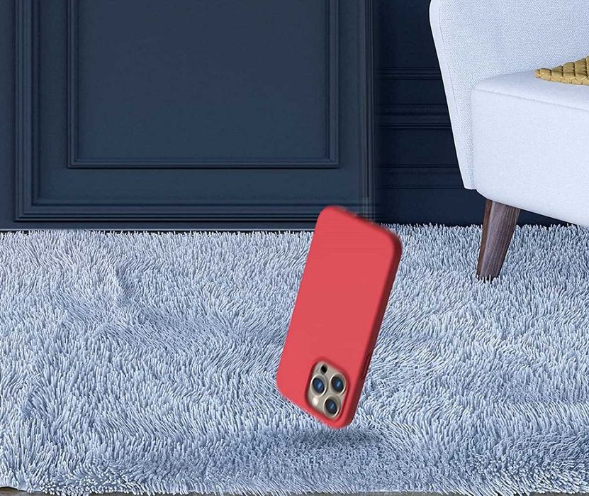 Husa Premiun Antisoc cu microfibra pentru iPhone 14 Pro , 14 Plus