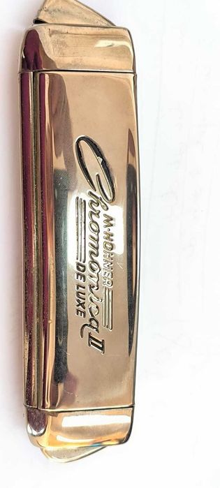 Muzicuta vintage M. Hohner - Cromonica II De Luxe, an 1960, impecabila