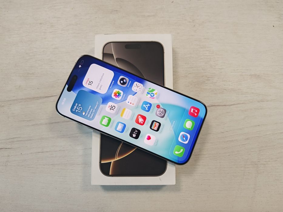 Перфектен  iPhone 16 Pro Max 512 GB Natural Гаранция