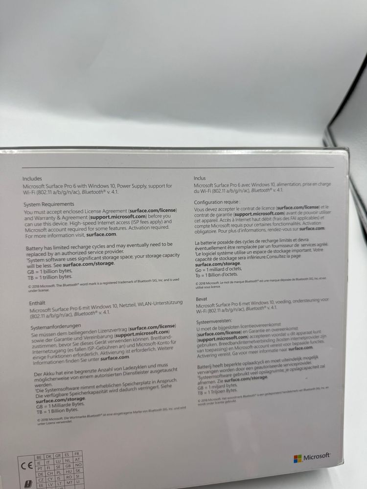 Microsoft Surface Pro 6