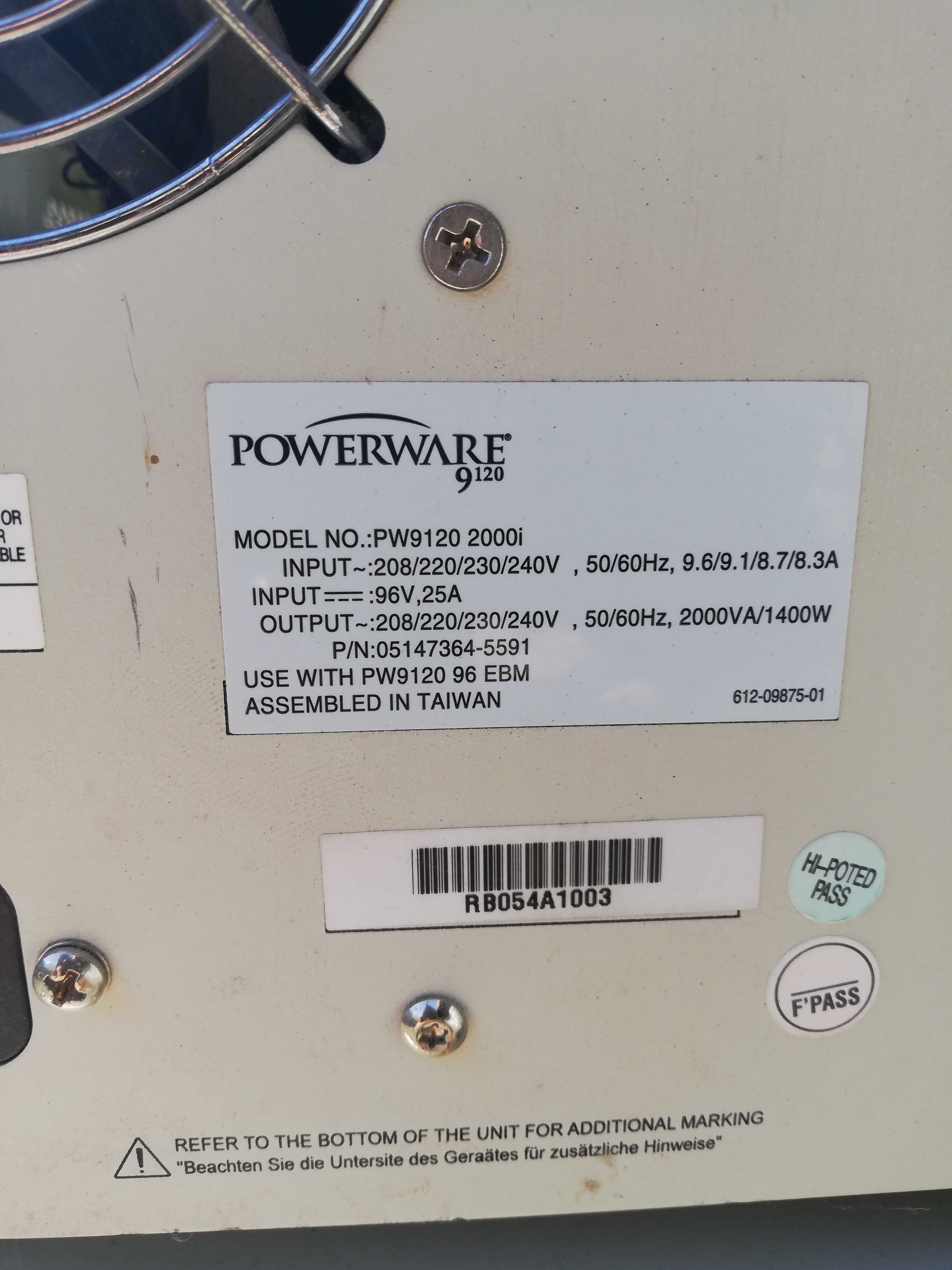 ИБП Eaton Powerware PW9120