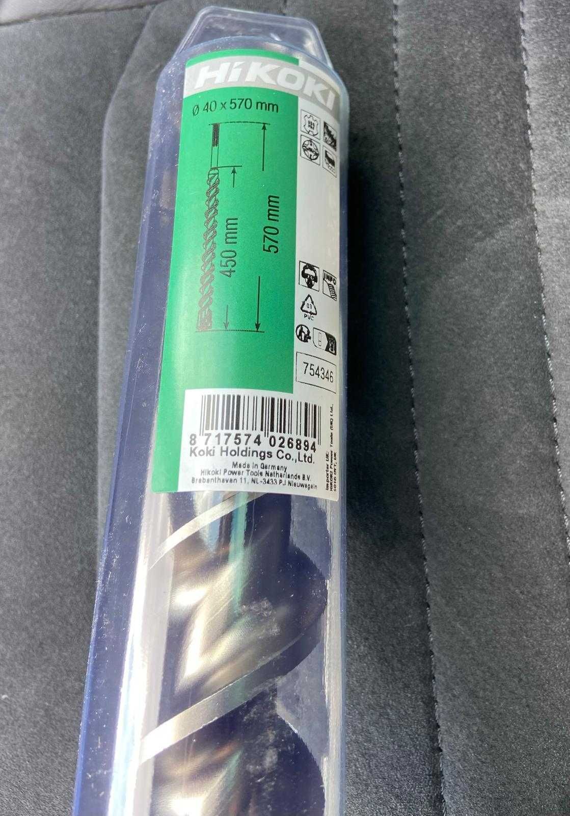 Burghiu SDS MAX 40/450/570 mm 4 muchii Hikoki Hitachi