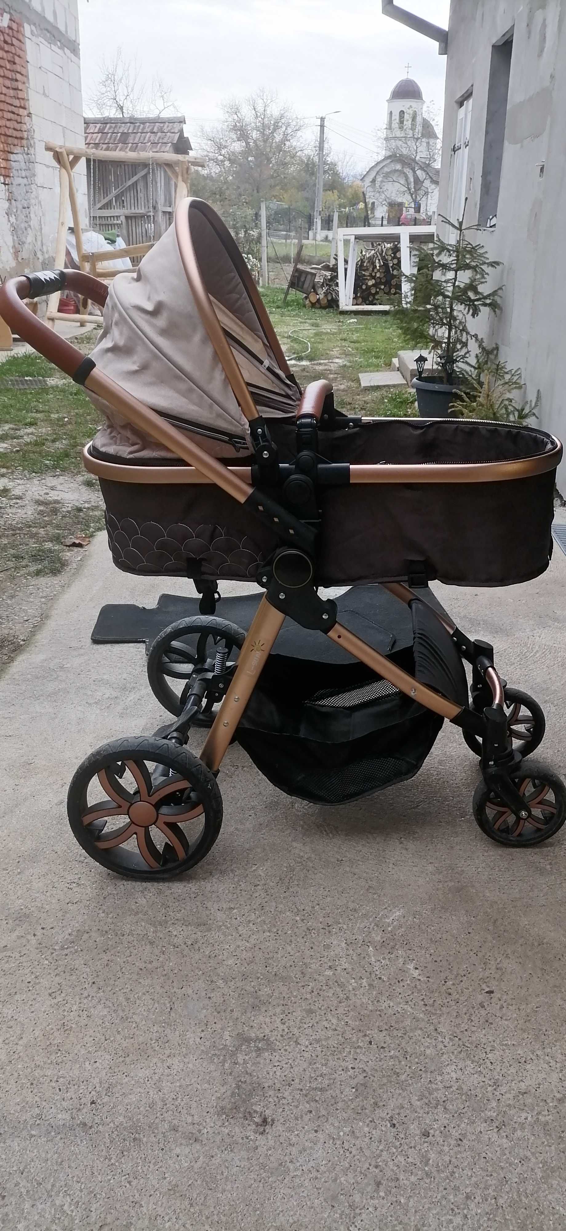 Cărucior bebe 3in1