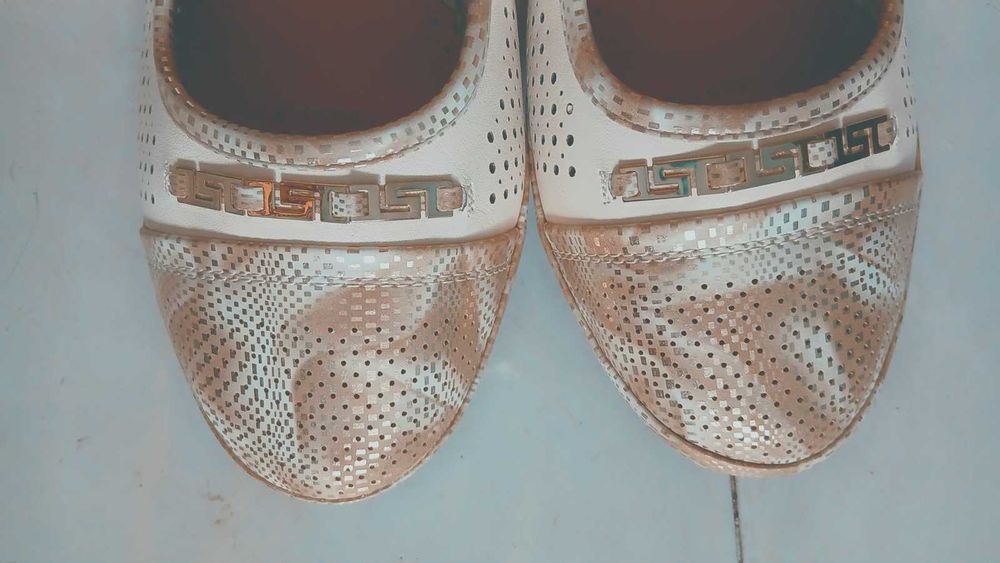 Официално-ежедневни елегантни обувки със стелка от естествена кожа