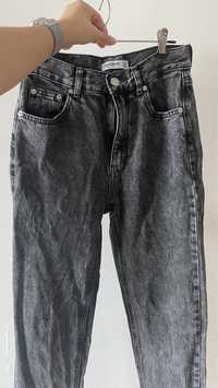 Продам черные/серые джинсы, pull&bear