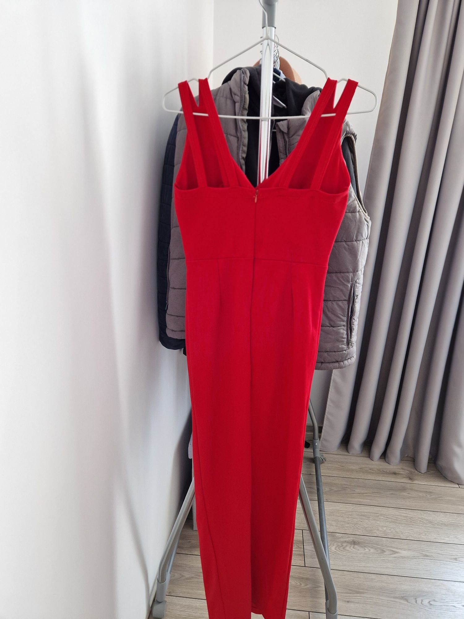 Rochie roșie, lunga