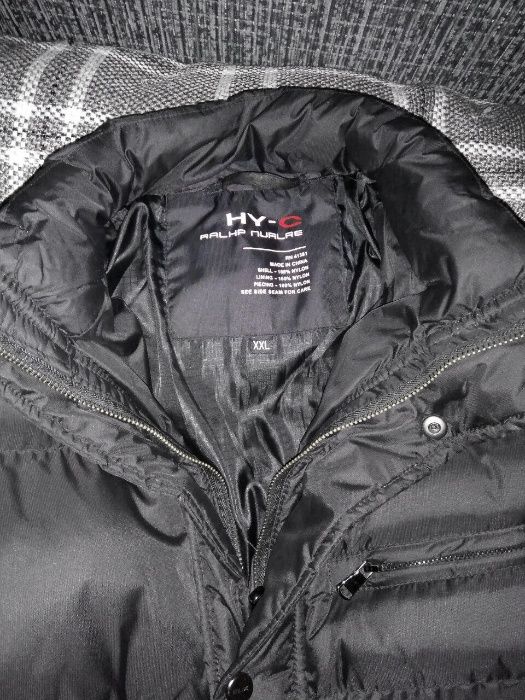 Мужская куртка черная зимняя XL