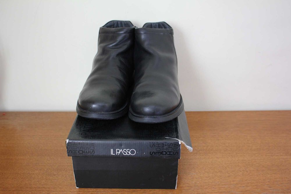 Ghete IL PASSO, masura 43, piele naturala, Waterproof