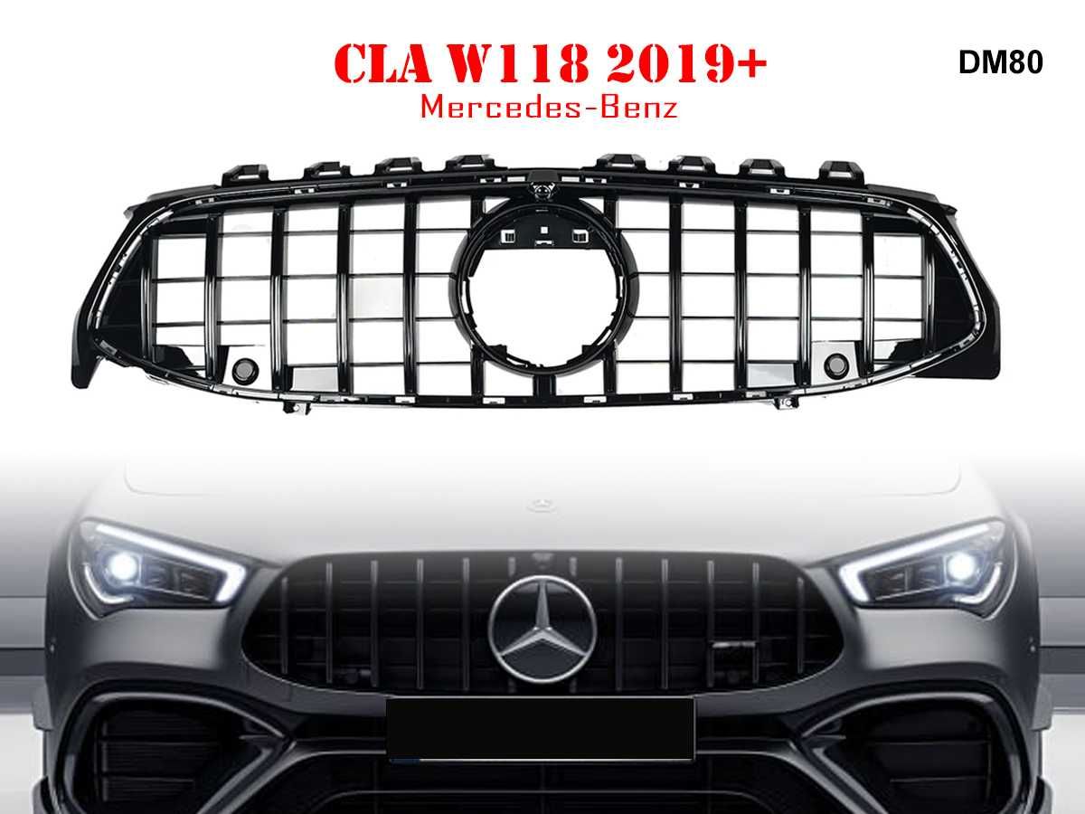 Предна Решетка GT Mercedes CLA W118 Мерцедес ЦЛА В118 2019+ АМГ ГТ
