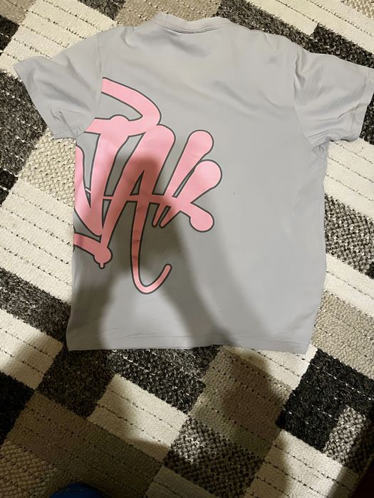 Syna world тениска и къси панталони сиви и розови