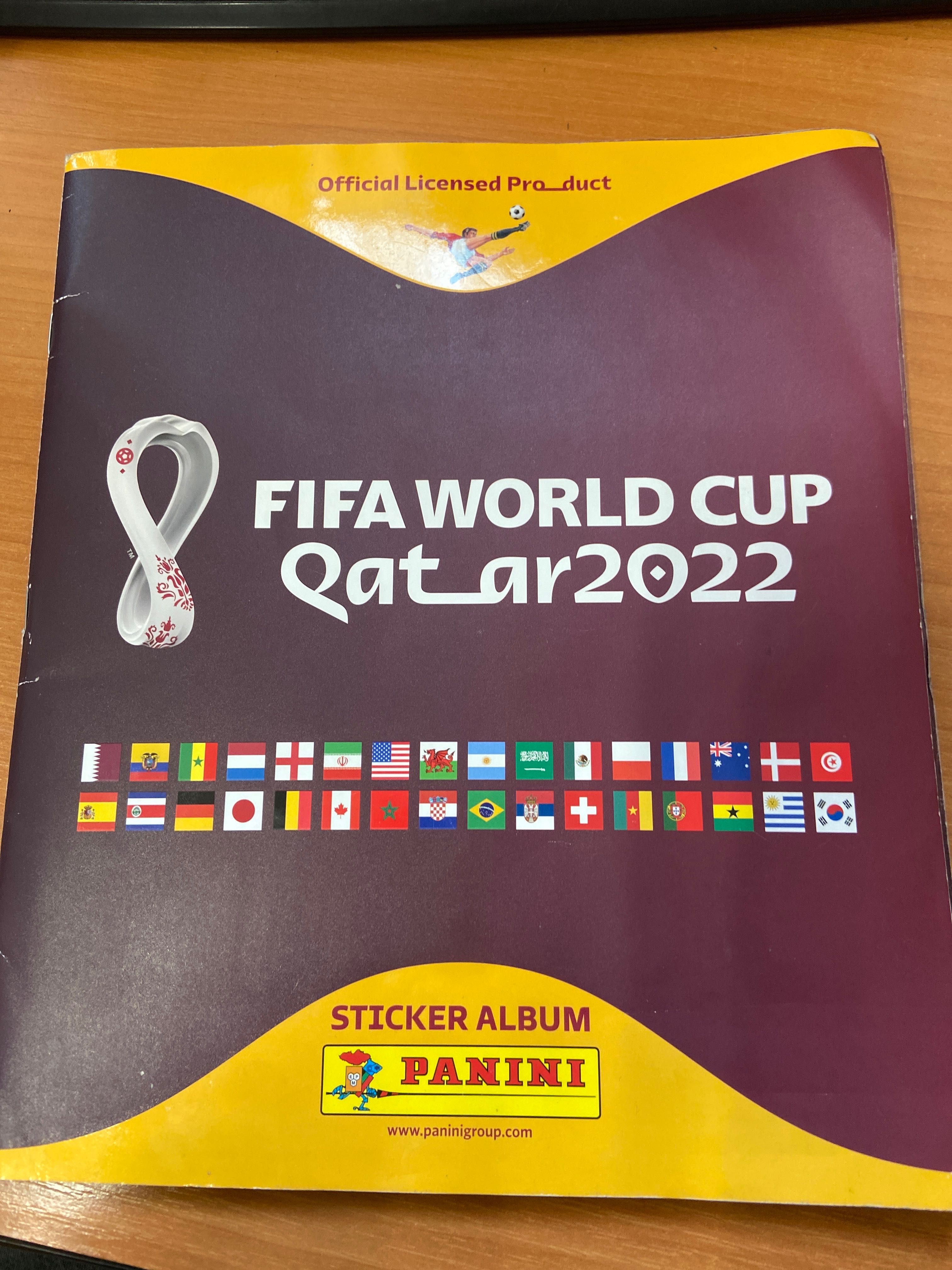 Vand Stickere Panini Fifa World Cup 2022