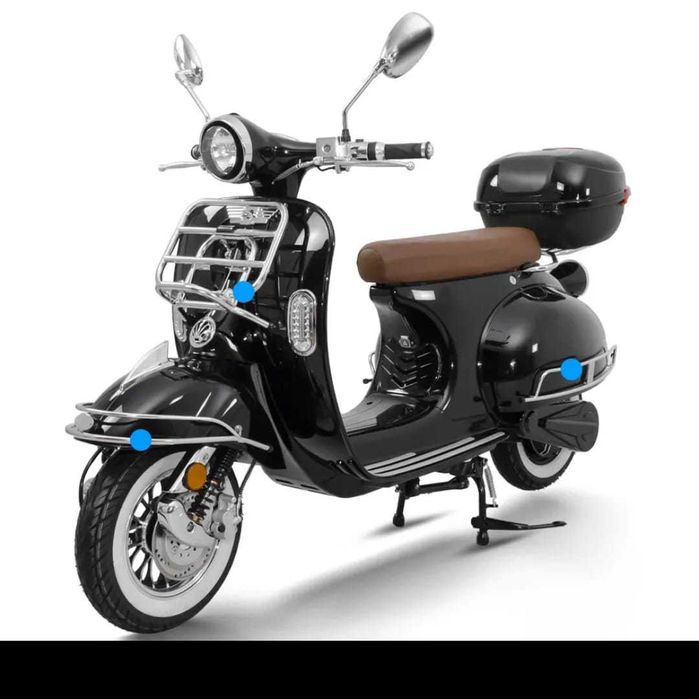 Scuter retro electric - 50 cc - 45 km/h