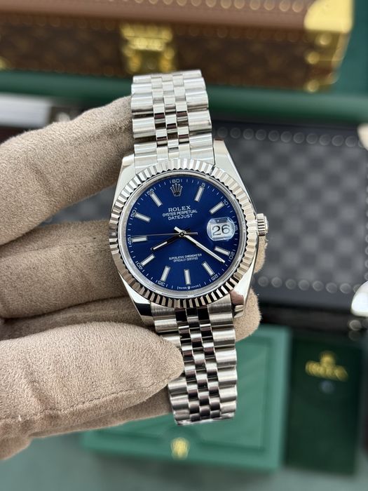 Rolex Date-Just 41mm Blue
