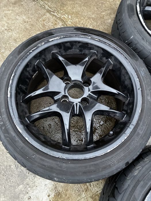 Jante 4x100 r16 plus inca un set de cauciucuri cadou