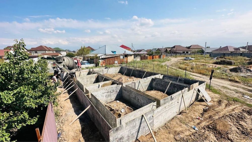 Бетон куямыз заливаем фундамент заливка бетон шымкент опалубка