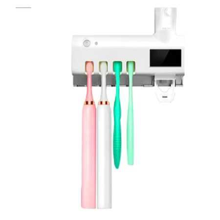 Dozator periute cu functie de sterilizare antibacteriala