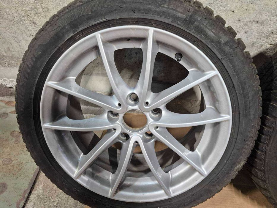 Джанти за BMW F20 F21 225/45/17 със зимни гуми Bridgestone на 4000 км