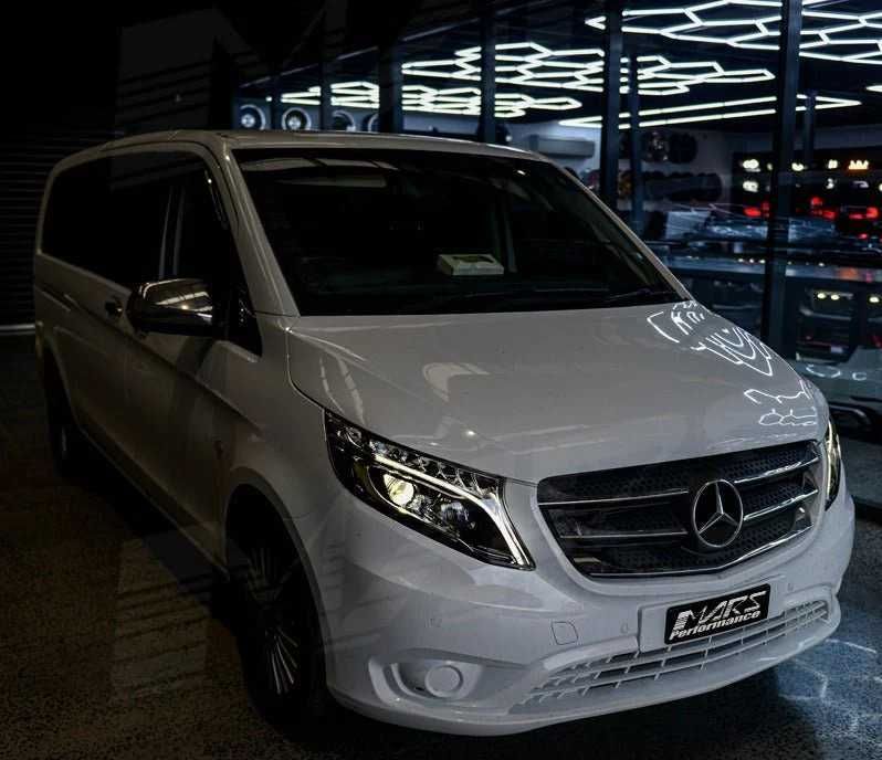 Faruri LED compatibil cu Mercedes V-Class W447 Vito (2014-2017) Negru