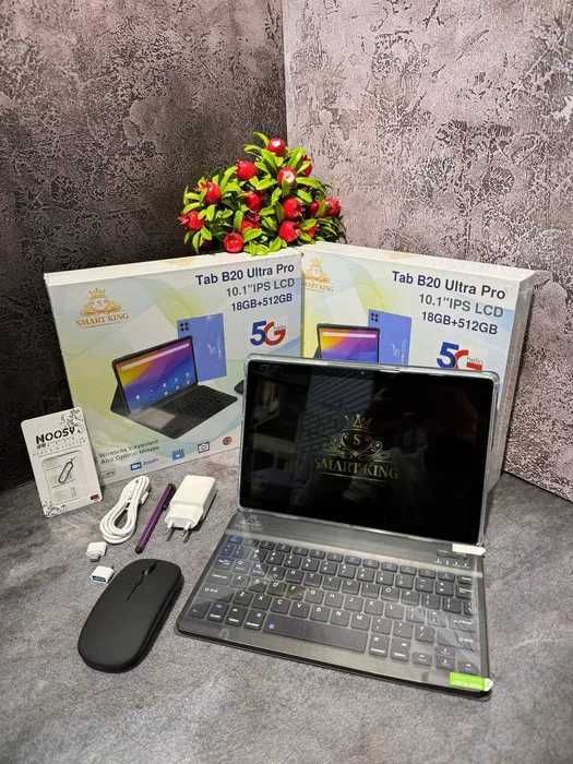 Скидка Планшет Tab B20 Ultra Pro Planshet + Klavatura mishka