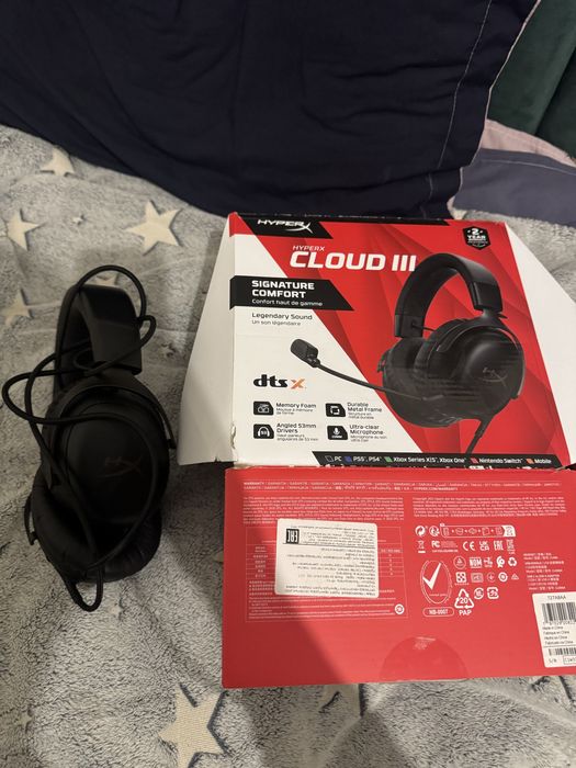 Продам наушники hiper x