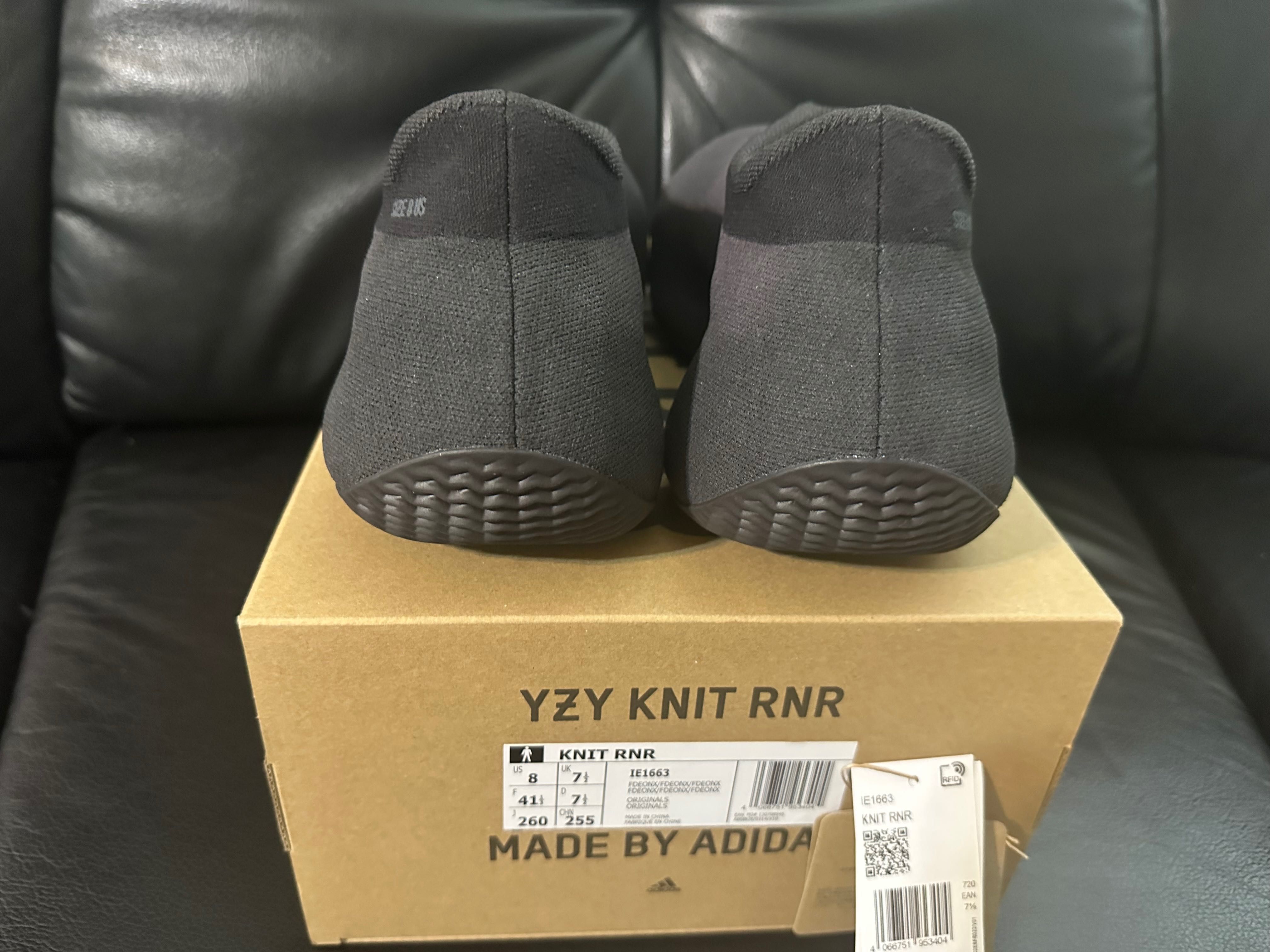 Yeezy YZY KNIT RNR Onyx Adidas Original