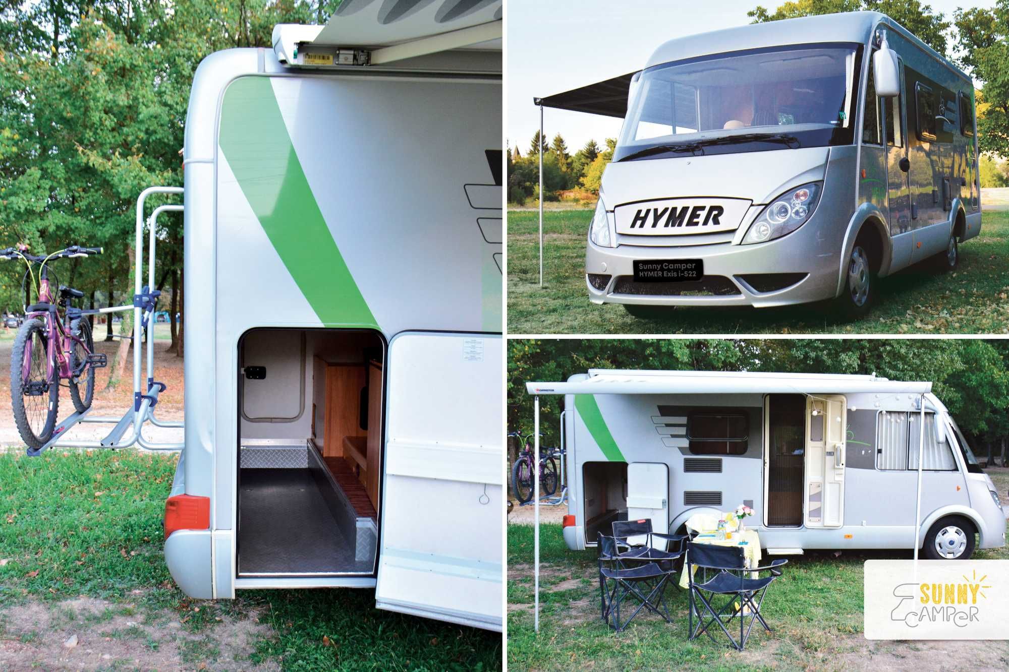 Кемпер под наем - Hymer Exsis i-522