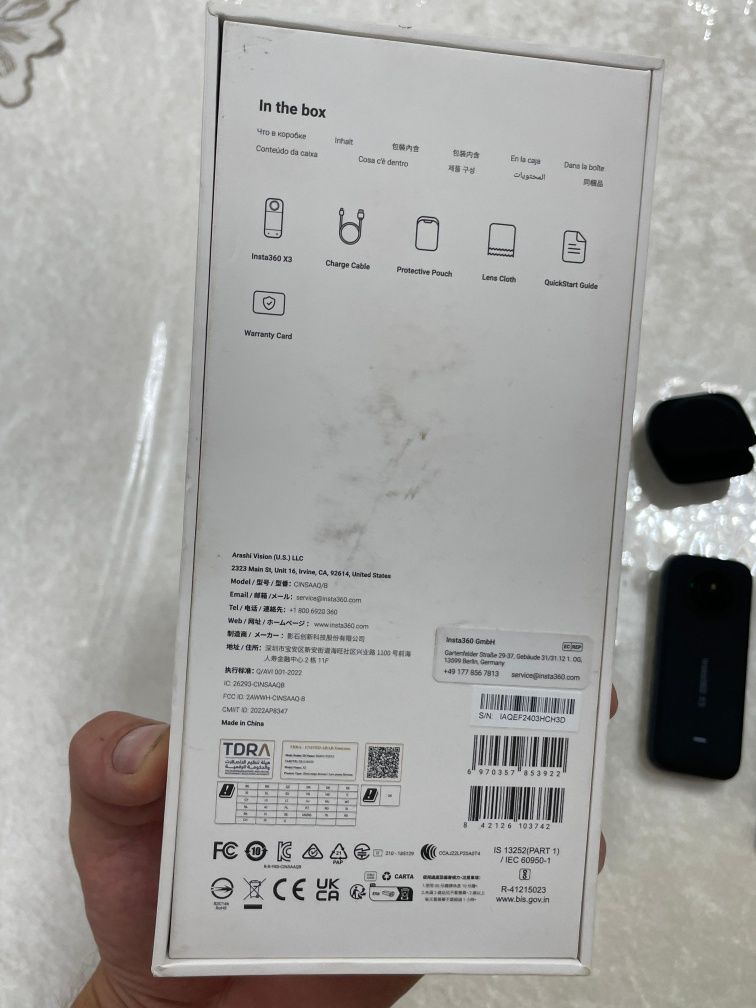 Insta360 в хорошем состоянии
